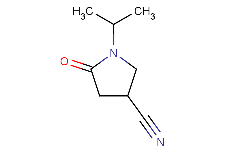5-oxo-1-(propan-2-yl)pyrrolidine-3-carbonitrile