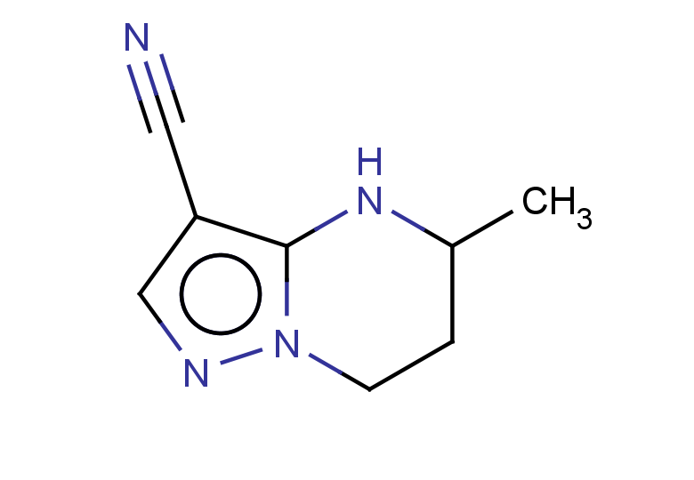 5-methyl-4H,5H,6H,7H-pyrazolo[1,5-a]pyrimidine-3-carbonitrile
