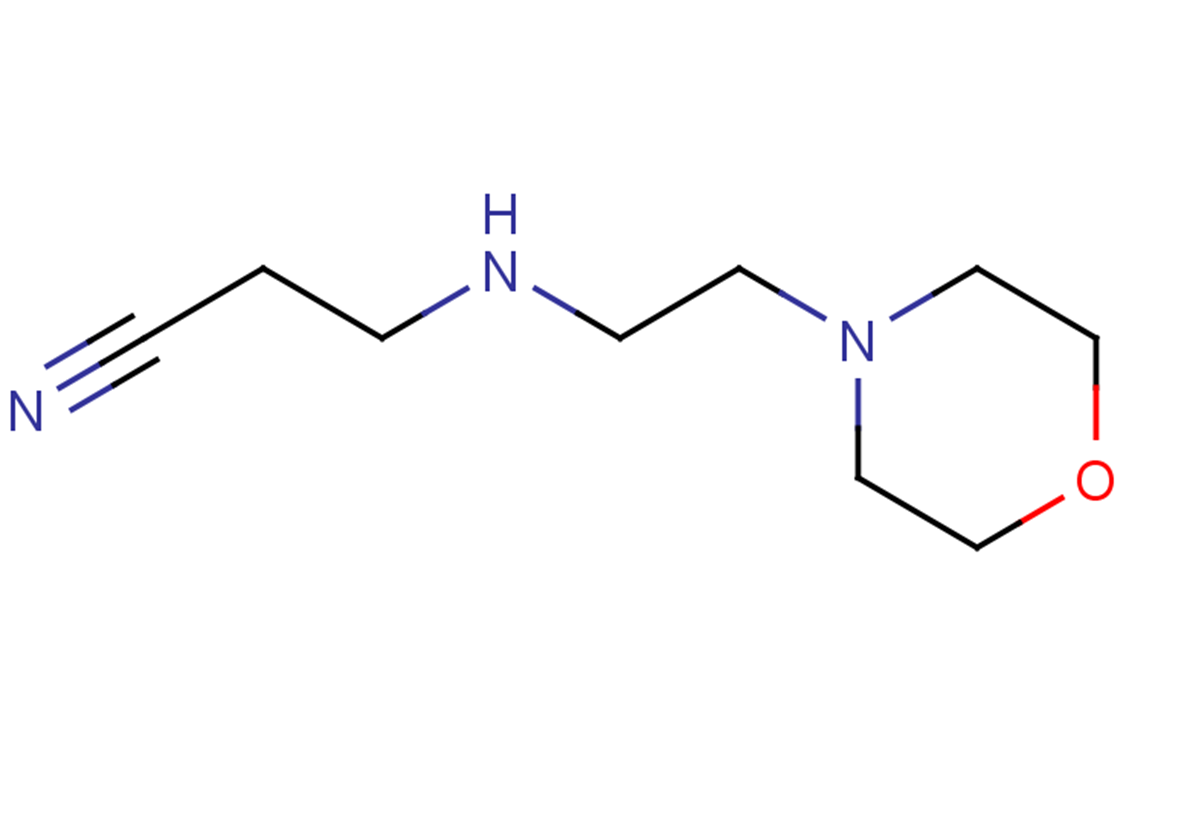 3-{[2-(morpholin-4-yl)ethyl]amino}propanenitrile