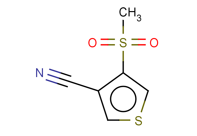 4-methanesulfonylthiophene-3-carbonitrile
