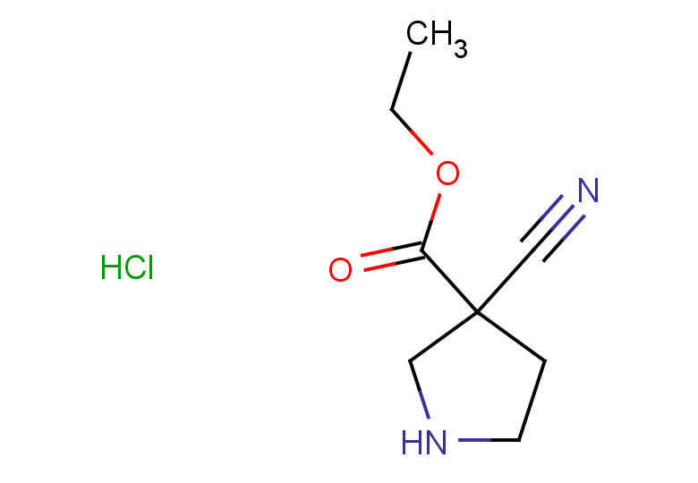 ethyl 3-cyanopyrrolidine-3-carboxylate hydrochloride