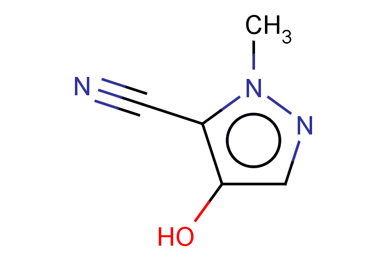 4-hydroxy-1-methyl-1H-pyrazole-5-carbonitrile