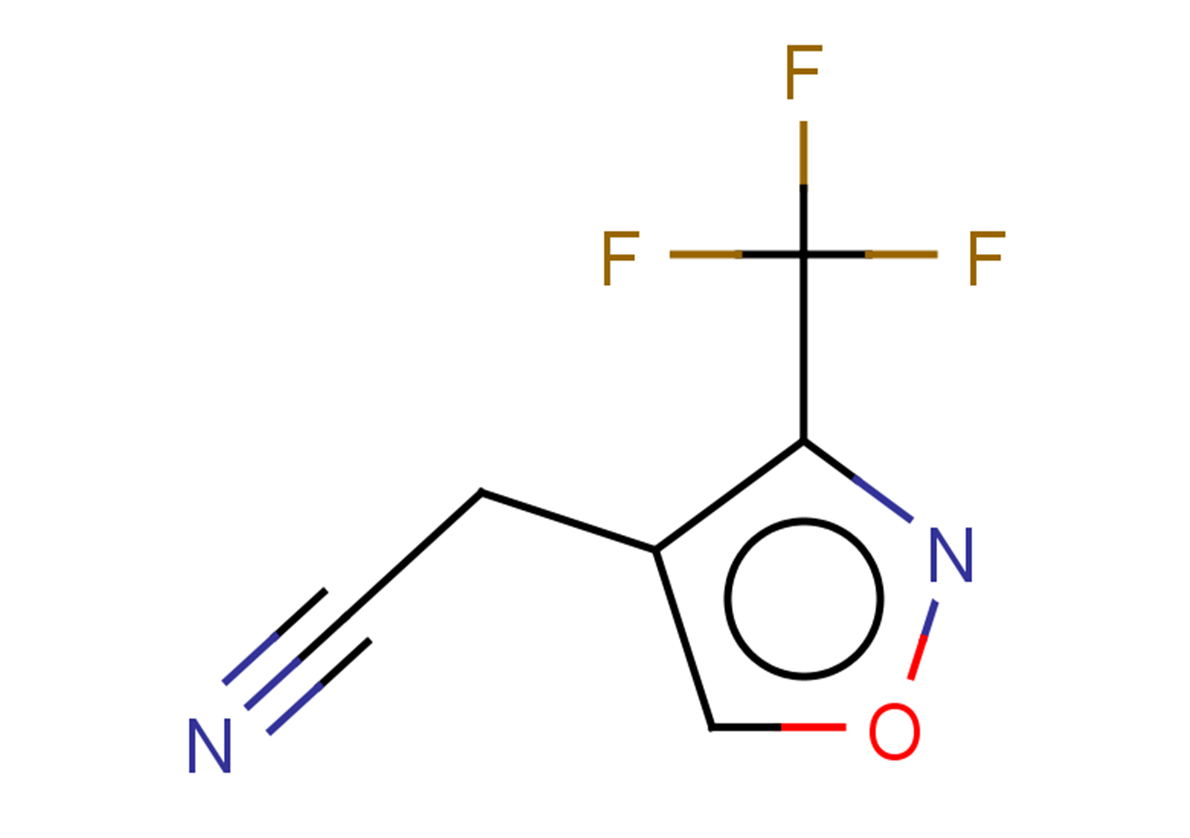 2-[3-(trifluoromethyl)-1,2-oxazol-4-yl]acetonitrile