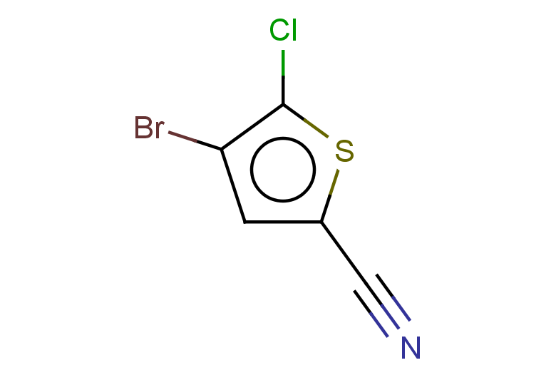 4-bromo-5-chlorothiophene-2-carbonitrile