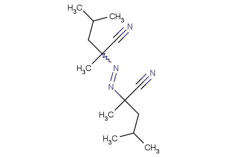 2-[2-(1-cyano-1,3-dimethylbutyl)diazen-1-yl]-2,4-dimethylpentanenitrile