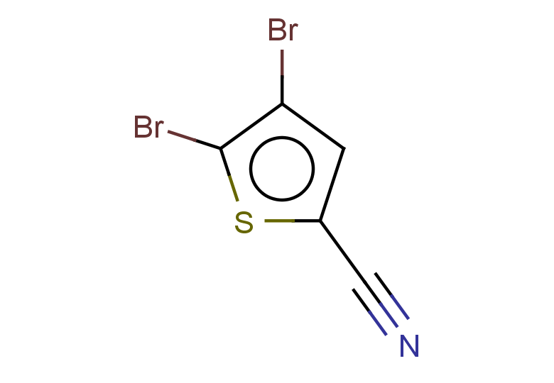4,5-dibromothiophene-2-carbonitrile