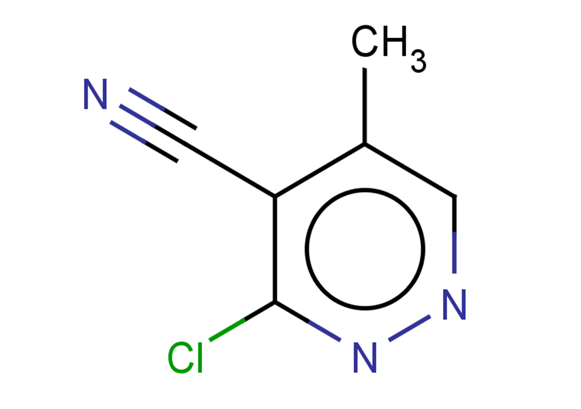 3-chloro-5-methylpyridazine-4-carbonitrile