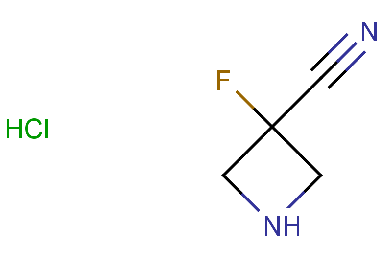 3-fluoroazetidine-3-carbonitrile hydrochloride
