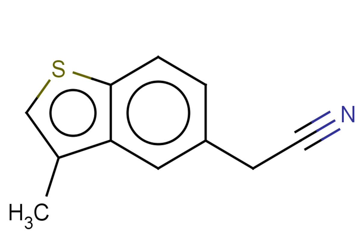 2-(3-methyl-1-benzothiophen-5-yl)acetonitrile