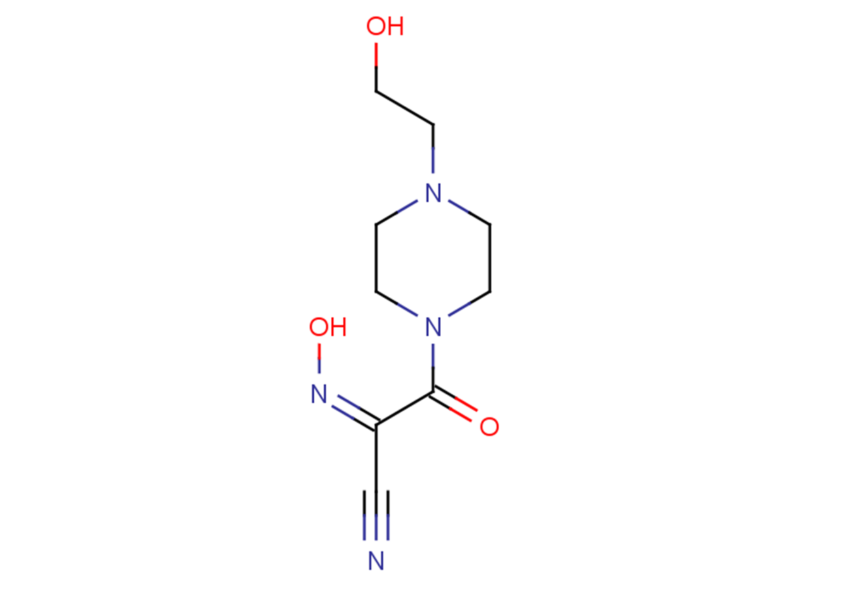(Z)-2-[4-(2-hydroxyethyl)piperazin-1-yl]-2-oxoethanecarbonimidoyl cyanide
