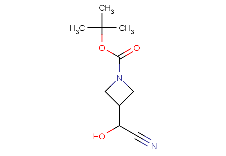 tert-butyl 3-[cyano(hydroxy)methyl]azetidine-1-carboxylate