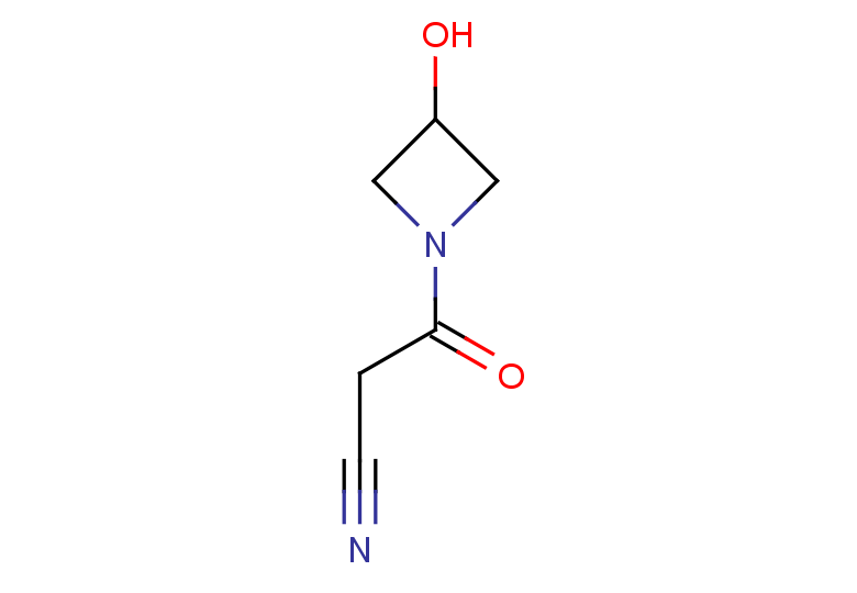 3-(3-hydroxyazetidin-1-yl)-3-oxopropanenitrile