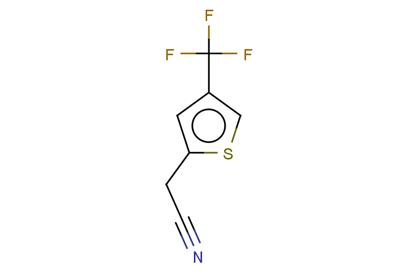 2-[4-(trifluoromethyl)thiophen-2-yl]acetonitrile