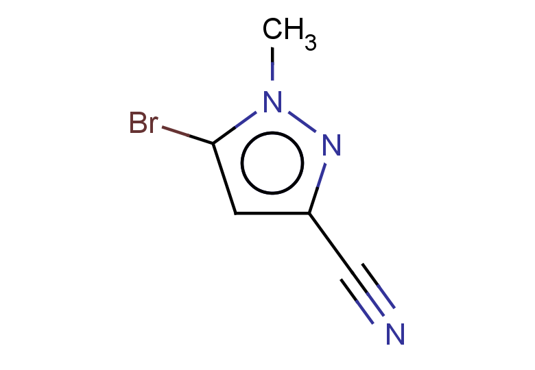 5-bromo-1-methyl-1H-pyrazole-3-carbonitrile