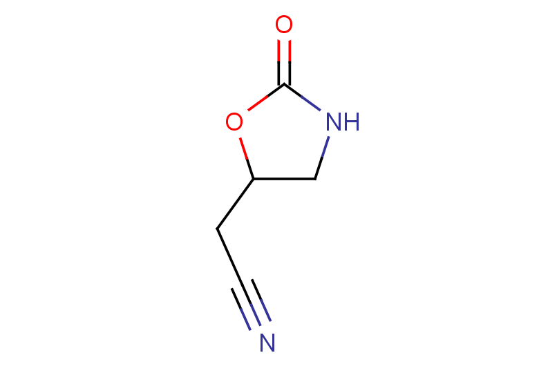 2-(2-oxo-1,3-oxazolidin-5-yl)acetonitrile
