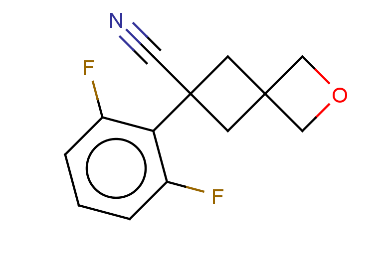 6-(2,6-difluorophenyl)-2-oxaspiro[3.3]heptane-6-carbonitrile