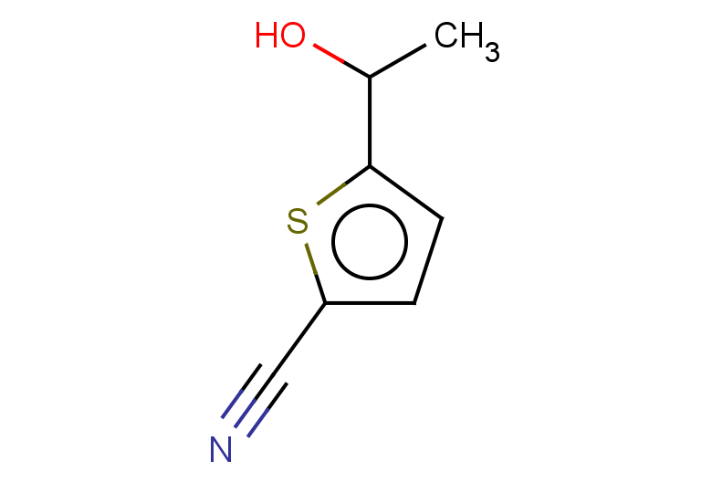 5-(1-hydroxyethyl)thiophene-2-carbonitrile