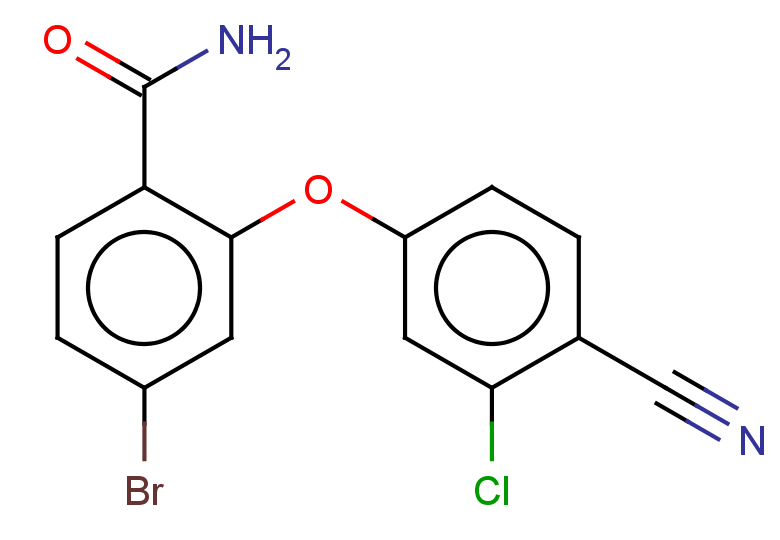 4-bromo-2-(3-chloro-4-cyanophenoxy)benzamide