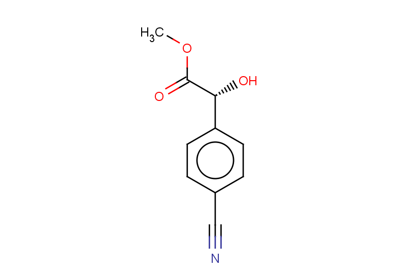 methyl (2R)-2-(4-cyanophenyl)-2-hydroxyacetate