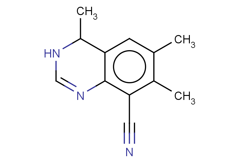 4,6,7-trimethyl-3,4-dihydroquinazoline-8-carbonitrile