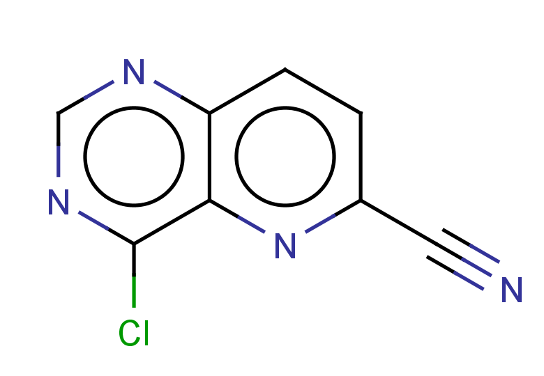 4-chloropyrido[3,2-d]pyrimidine-6-carbonitrile