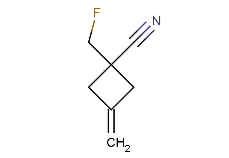 1-(fluoromethyl)-3-methylidenecyclobutane-1-carbonitrile