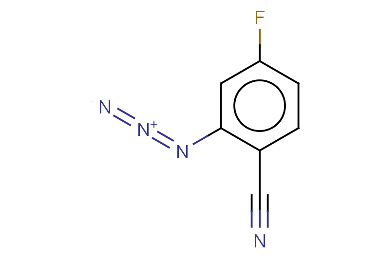 2-azido-4-fluorobenzonitrile