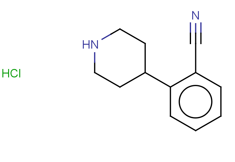2-(piperidin-4-yl)benzonitrile hydrochloride