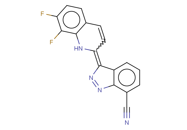 3-(7,8-difluoro-1,2-dihydroquinolin-2-ylidene)-3H-indazole-7-carbonitrile