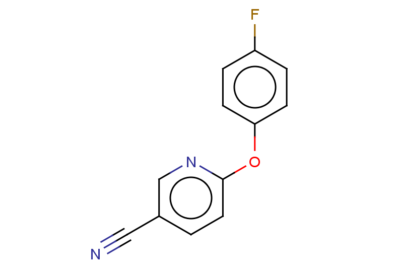 6-(4-fluorophenoxy)pyridine-3-carbonitrile