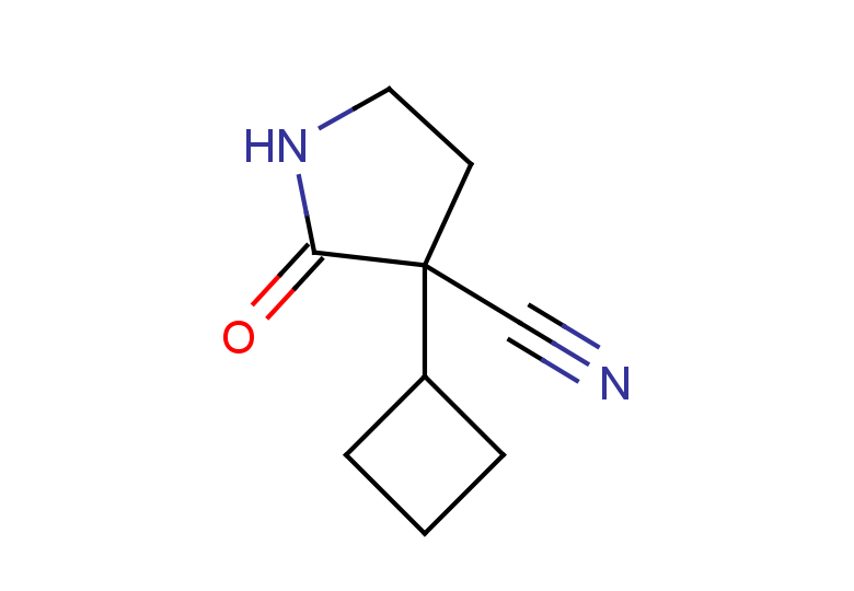 3-cyclobutyl-2-oxopyrrolidine-3-carbonitrile