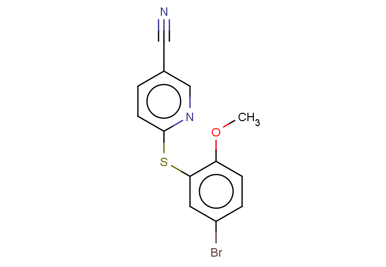 6-[(5-bromo-2-methoxyphenyl)sulfanyl]pyridine-3-carbonitrile