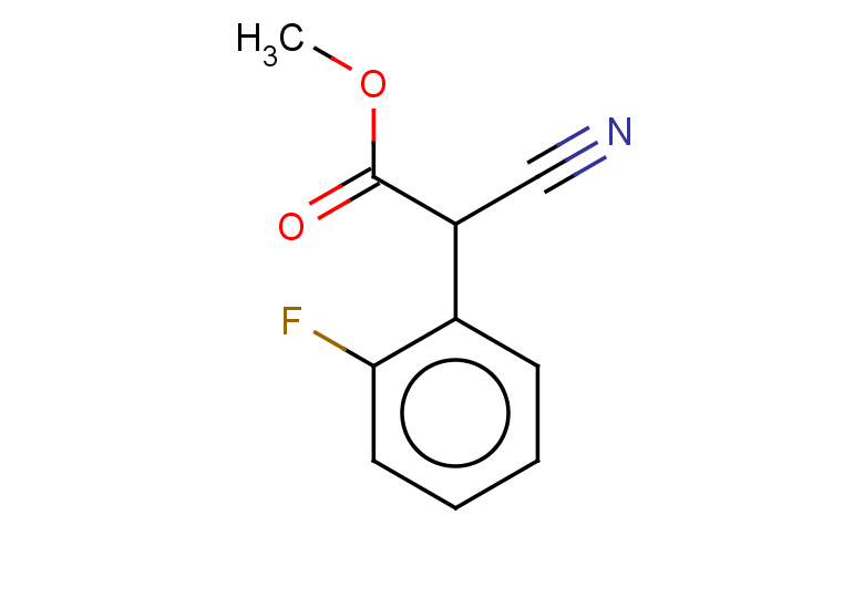 methyl 2-cyano-2-(2-fluorophenyl)acetate