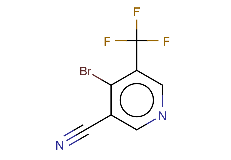 4-bromo-5-(trifluoromethyl)pyridine-3-carbonitrile