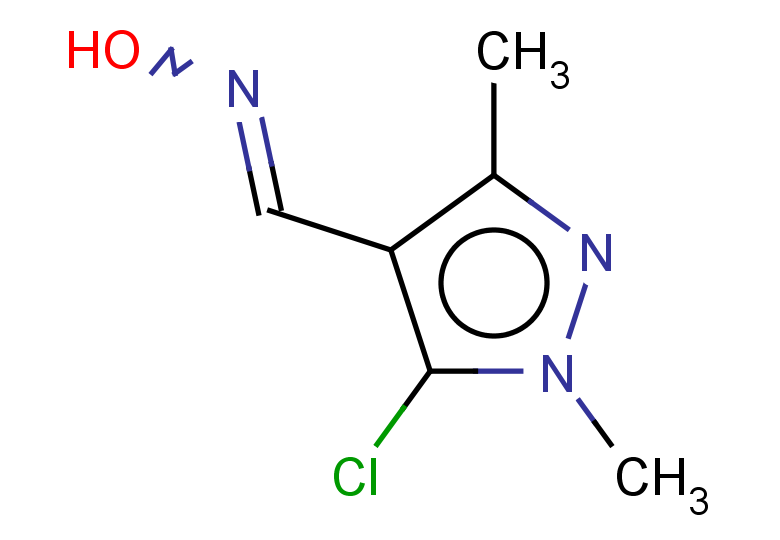 N-[(5-chloro-1,3-dimethyl-1H-pyrazol-4-yl)methylidene]hydroxylamine