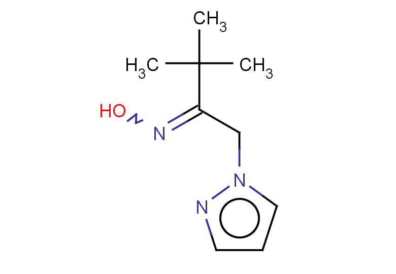 N-[3,3-dimethyl-1-(1H-pyrazol-1-yl)butan-2-ylidene]hydroxylamine