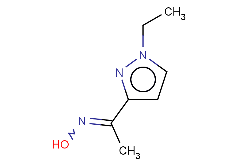 (1E)-1-(1-ETHYL-1H-PYRAZOL-3-YL)ETHANONE OXIME