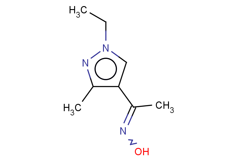 N-[1-(1-ethyl-3-methyl-1H-pyrazol-4-yl)ethylidene]hydroxylamine