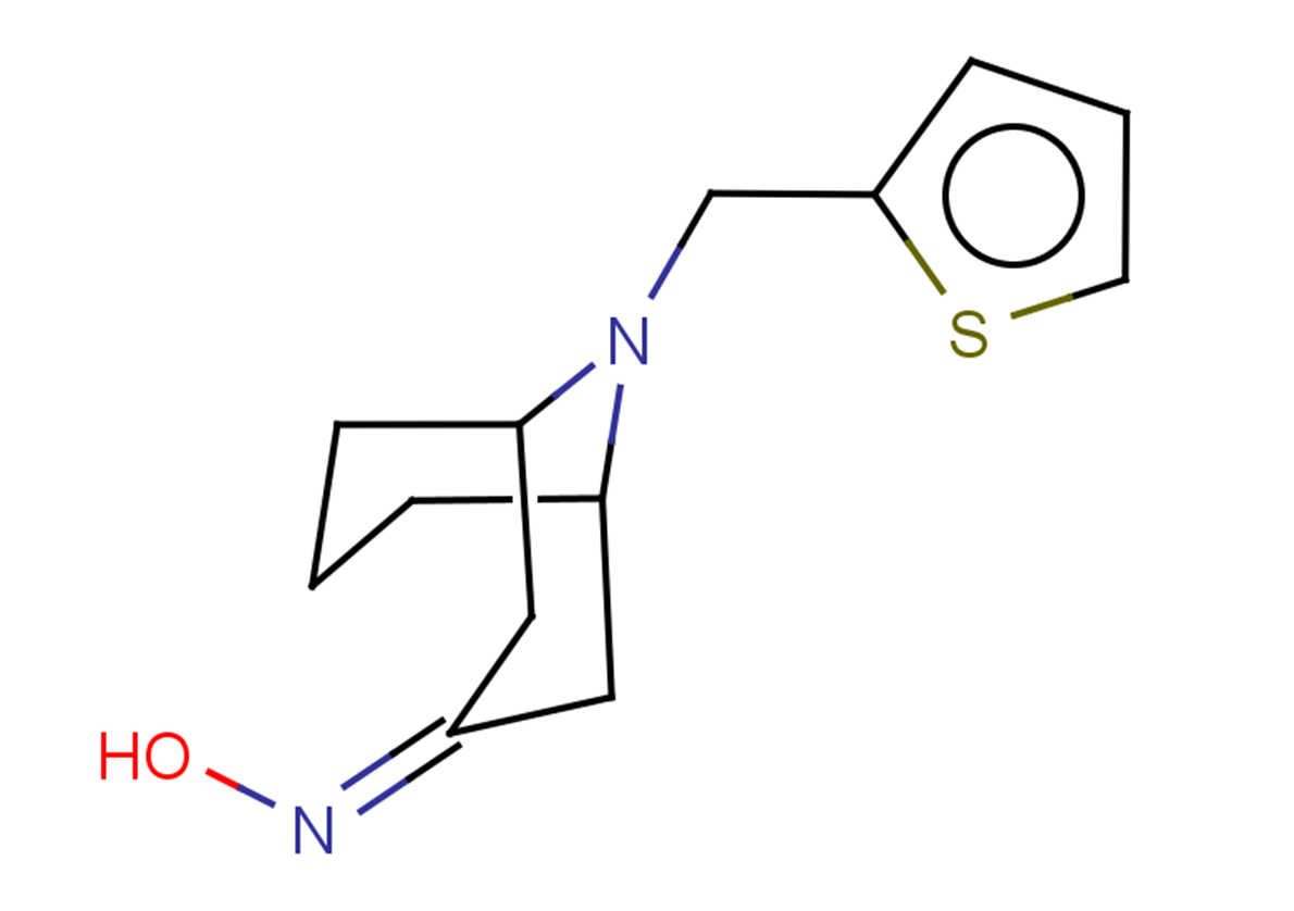 N-{9-[(thiophen-2-yl)methyl]-9-azabicyclo[3.3.1]nonan-3-ylidene}hydroxylamine