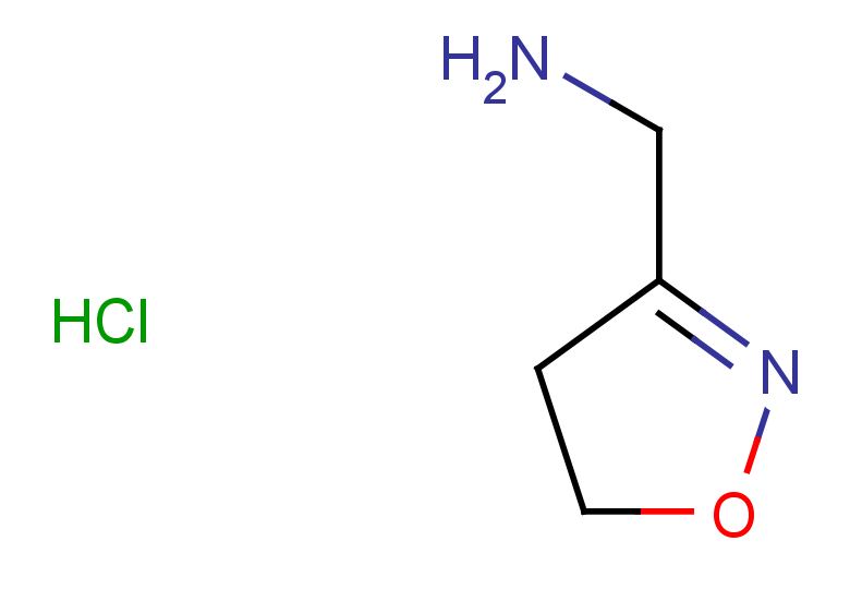 (4,5-dihydro-1,2-oxazol-3-yl)methanamine hydrochloride