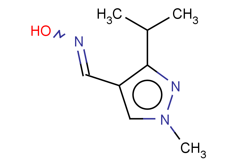 N-{[1-methyl-3-(propan-2-yl)-1H-pyrazol-4-yl]methylidene}hydroxylamine