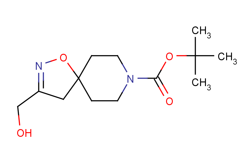 tert-butyl 3-(hydroxymethyl)-1-oxa-2,8-diazaspiro[4.5]dec-2-ene-8-carboxylate