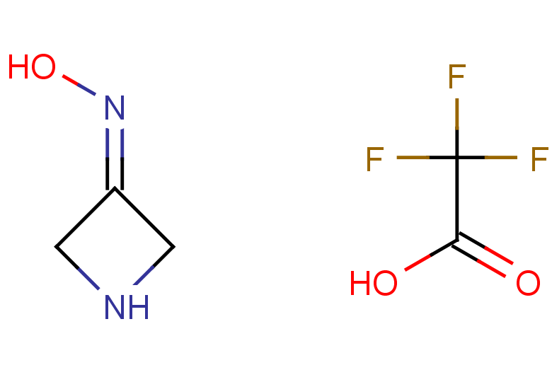 N-(azetidin-3-ylidene)hydroxylamine, trifluoroacetic acid