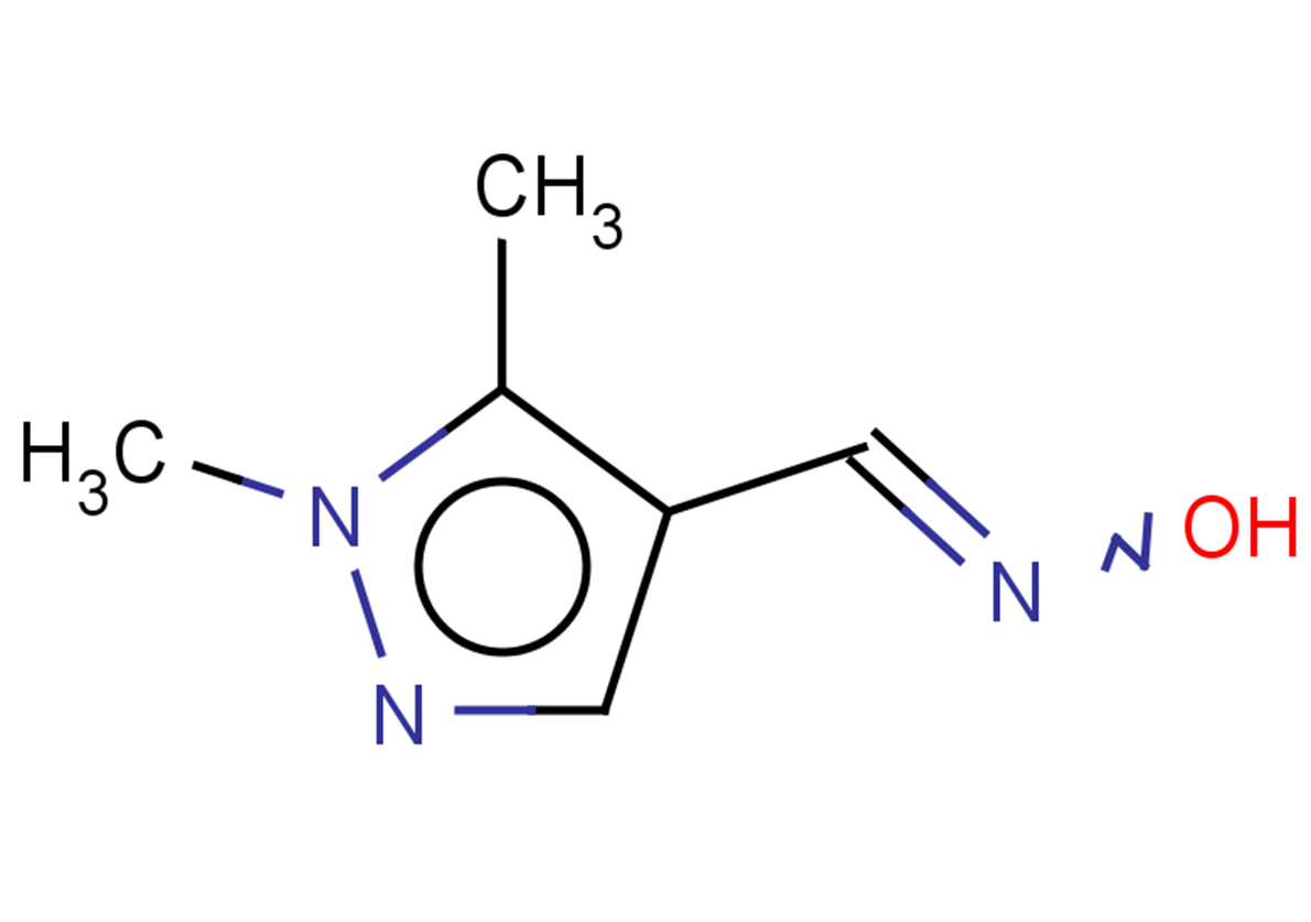 N-[(1,5-dimethyl-1H-pyrazol-4-yl)methylidene]hydroxylamine