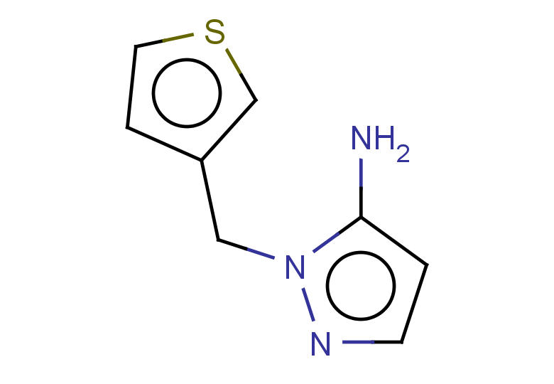 1-(thiophen-3-ylmethyl)-1H-pyrazol-5-amine