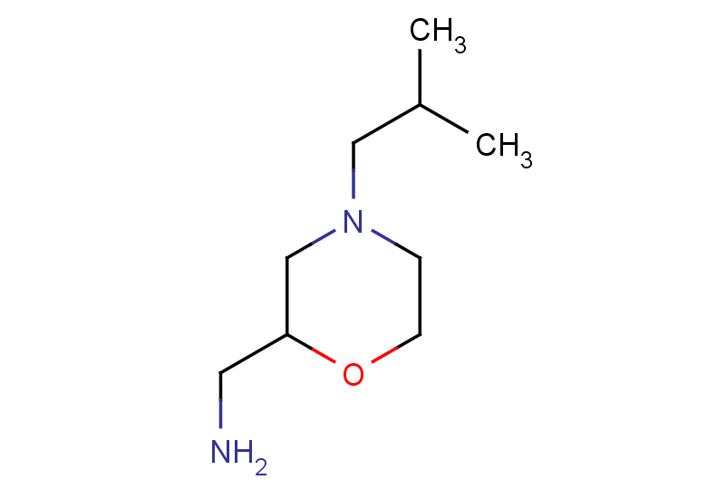 [4-(2-methylpropyl)morpholin-2-yl]methanamine