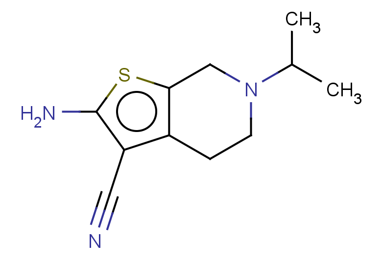2-amino-6-(propan-2-yl)-4H,5H,6H,7H-thieno[2,3-c]pyridine-3-carbonitrile