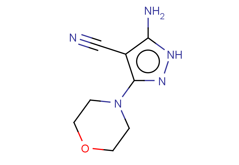 5-amino-3-(morpholin-4-yl)-1H-pyrazole-4-carbonitrile