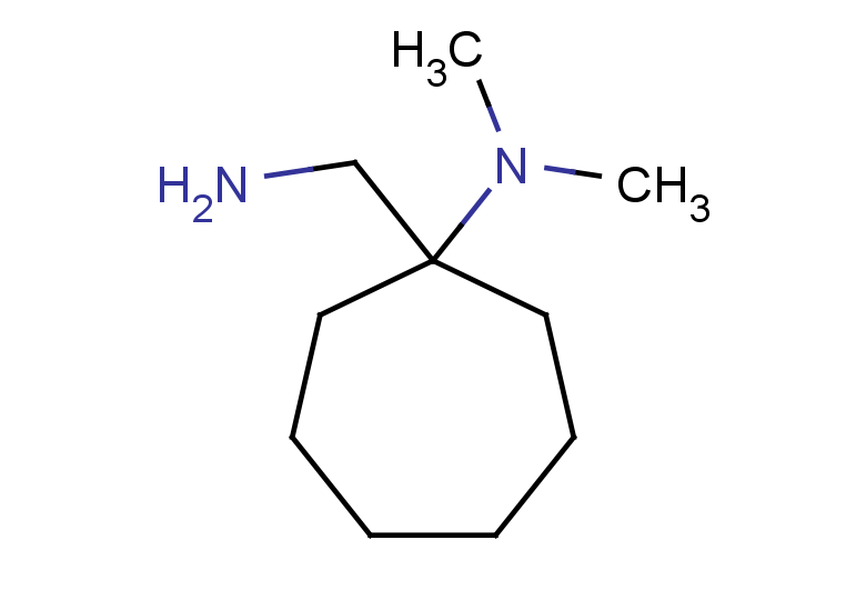 1-(aminomethyl)-N,N-dimethylcycloheptan-1-amine