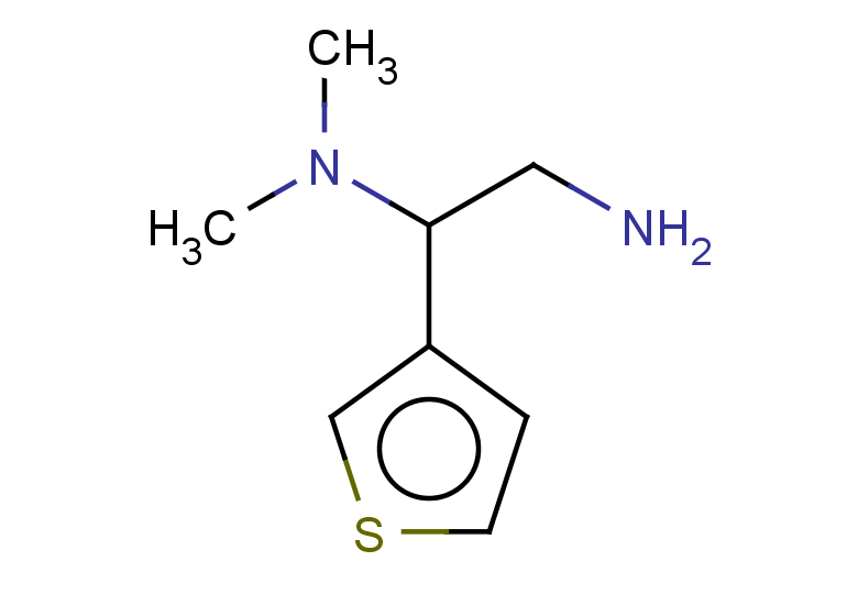 [2-amino-1-(thiophen-3-yl)ethyl]dimethylamine